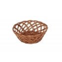 Cesta panera mimbre calada redonda