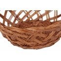 Cesta panera mimbre calada redonda