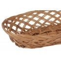 	Cesta mimbre panera calada alargada