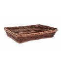 	Bandeja mimbre color marrón