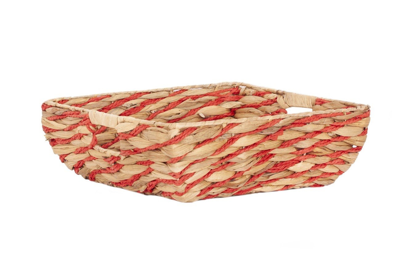 Bandeja de jacinto natural y cuerda Bandeja de jacinto natural y cuerda